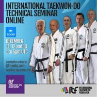 国际跆拳道联盟线上技术研讨会（IIC）报名